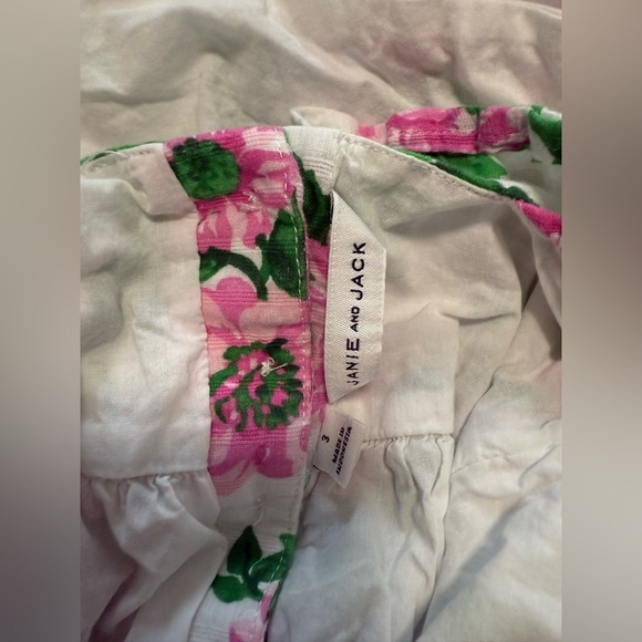 Janie and Jack multicolor floral ruffle Floral Dress 3T - Picture 4 of 4